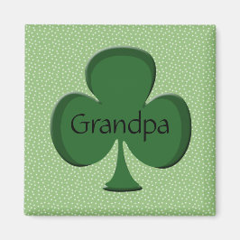 Oppa Irish Shamrock Magnet