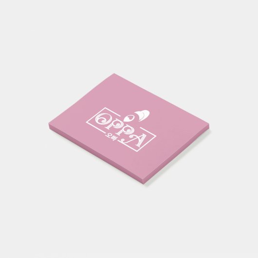 Oppa Logo Post-it® Notes (Schuin)