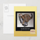 oppas briefkaart (Voorkant / Achterkant)