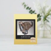 oppas briefkaart (Staand voorkant)