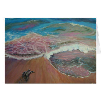 oppas op de kust naar de oceaan