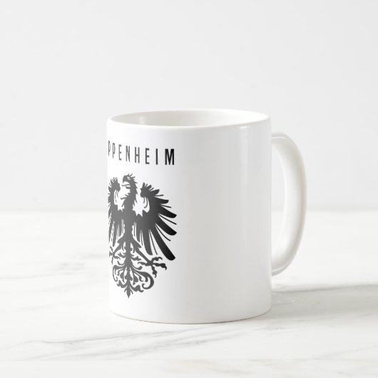 Oppenheim embleem Duitsland symbool wapenfla Koffiemok (Voorkant rechts)