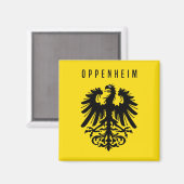 Oppenheim embleem Duitsland symbool wapenfla Magneet (Voorkant / Achterkant)