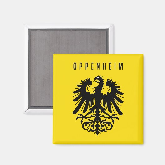 Oppenheim embleem Duitsland symbool wapenfla Magneet (Voorkant / Achterkant)