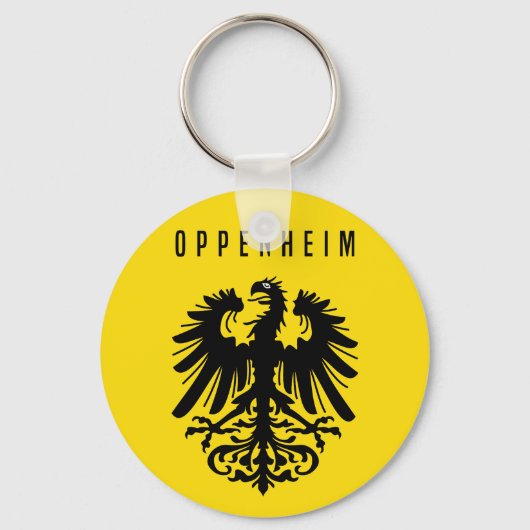 Oppenheim embleem Duitsland symbool wapenfla Sleutelhanger (Voorkant)
