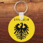 Oppenheim embleem Duitsland symbool wapenfla Sleutelhanger (Voorkant)