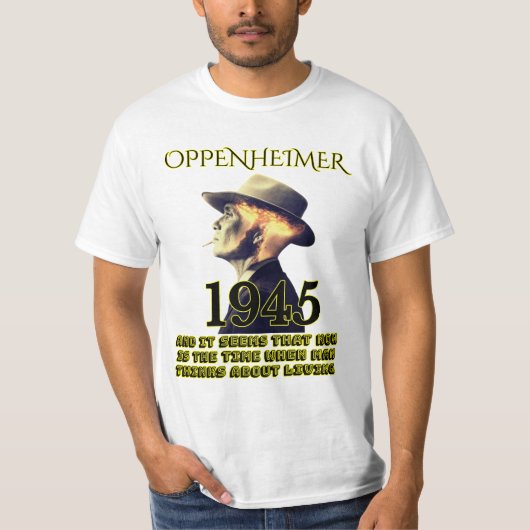 Oppenheimer T-shirt (Voorkant)