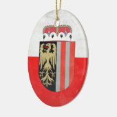 Opper-Oostenrijk Keramisch Ornament (Links)
