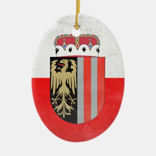 Opper-Oostenrijk Keramisch Ornament (Voorkant)
