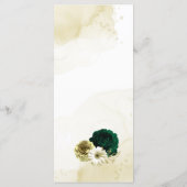 Opperalonegroeigoudbloem Menu (Achterkant)