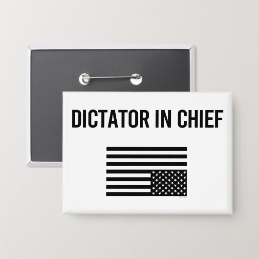 opperdictator button (Voorkant / Achterkant)