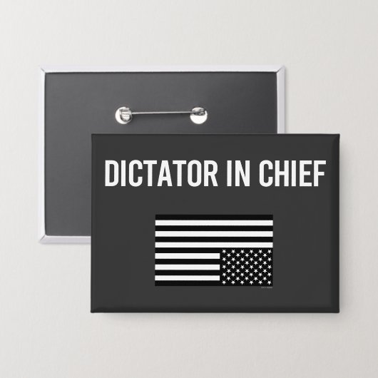 opperdictator button (Voorkant / Achterkant)
