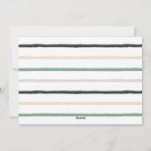 Opperste ⎢ Afstuderen fotokaart Feestdagenkaart (Achterkant)