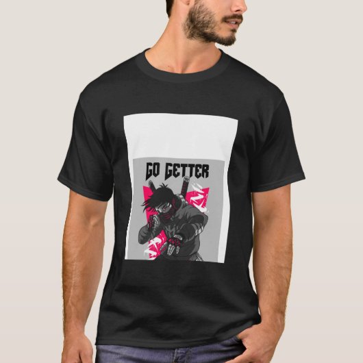 Opperste grafische kaart voor de perfecte casual z t-shirt (Voorkant)