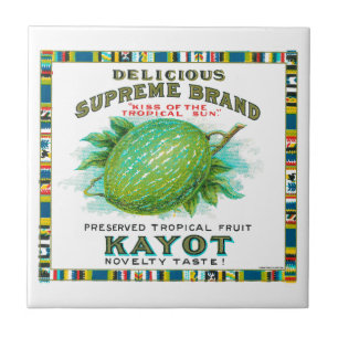 Opperste kayot bewaard tegeltje