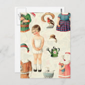  OPPERSTE PAPIEREN POPPEN LIEVERD BRIEFKAART (Voorkant / Achterkant)