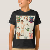  OPPERSTE PAPIEREN POPPEN LIEVERD T-SHIRT (Voorkant)