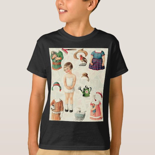  OPPERSTE PAPIEREN POPPEN LIEVERD T-SHIRT (Voorkant)