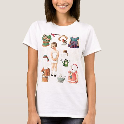  OPPERSTE PAPIEREN POPPEN LIEVERD T-SHIRT (Voorkant)
