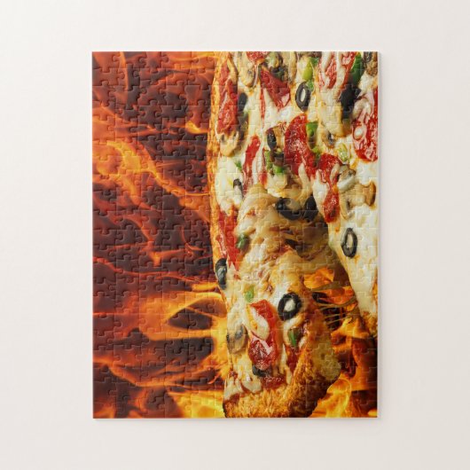 Opperste Pizza Legpuzzel (Verticaal)