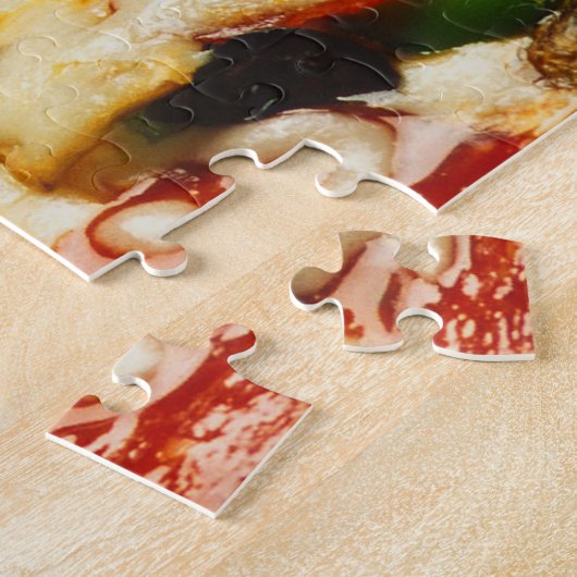 Opperste Pizza Legpuzzel (Zijkant)