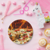 Opperste Pizza Papieren Bordje (Feest)