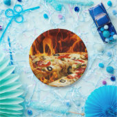 Opperste Pizza Papieren Bordje (Feest)