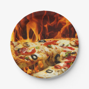 Opperste Pizza Papieren Bordje