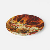 Opperste Pizza Papieren Bordje (Gekanteld)