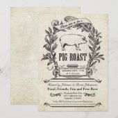 Opperste  uitvindingen rond varkensroast kaart (Voorkant / Achterkant)