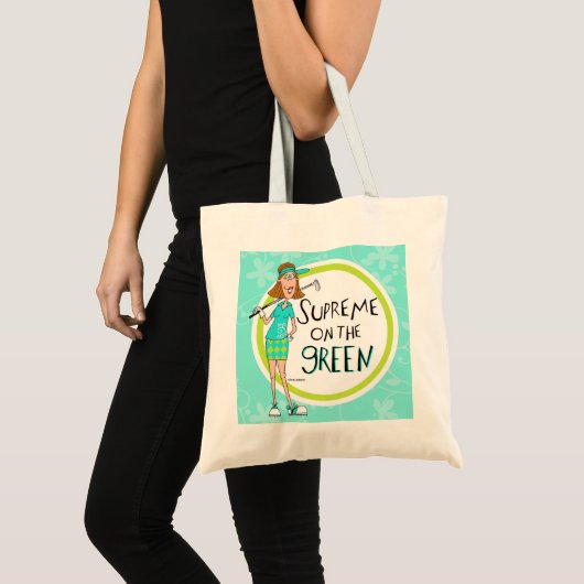 Opperste van de Groenen Tote Bag (Voorkant (product))
