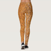 Oppervlak bord van geroosterd metaal leggings (Achterkant)