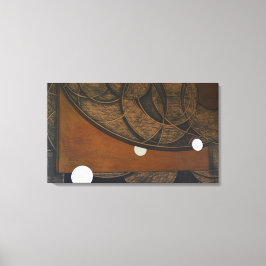 Oppervlak (Interactie 2) Canvas Afdruk