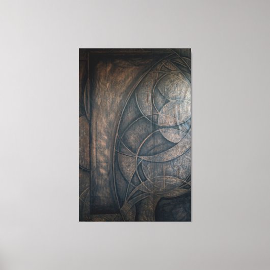 Oppervlak (Iteratie 1) Canvas Afdruk (Voorkant)