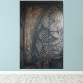 Oppervlak (Iteratie 1) Canvas Afdruk (Insitu (Houten vloer))