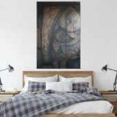 Oppervlak (Iteratie 1) Canvas Afdruk (Insitu (Slaapkamer))