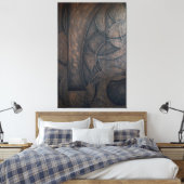 Oppervlak (Iteratie 1) Canvas Afdruk (Insitu (Slaapkamer))