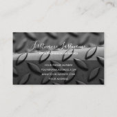 Oppervlak van abstract ruitvormig bord visitekaartje (Achterkant)