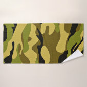 Oppervlak van camouflage-soldaat badhanddoek (Badhanddoek)