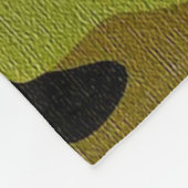 Oppervlak van camouflage-soldaat fleece deken (Hoek)