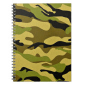 Oppervlak van camouflage-soldaat notitieboek (Voorkant)