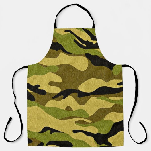 Oppervlak van camouflage-soldaat schort (Voorkant)