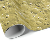 Oppervlak van de maan cadeaupapier (Rol Hoek)