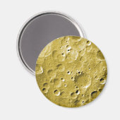 Oppervlak van de maan magneet (Voorkant / Achterkant)