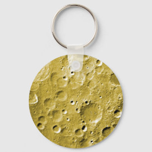 Oppervlak van de maan sleutelhanger