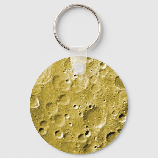 Oppervlak van de maan sleutelhanger (Voorkant)