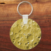 Oppervlak van de maan sleutelhanger (Voorkant)
