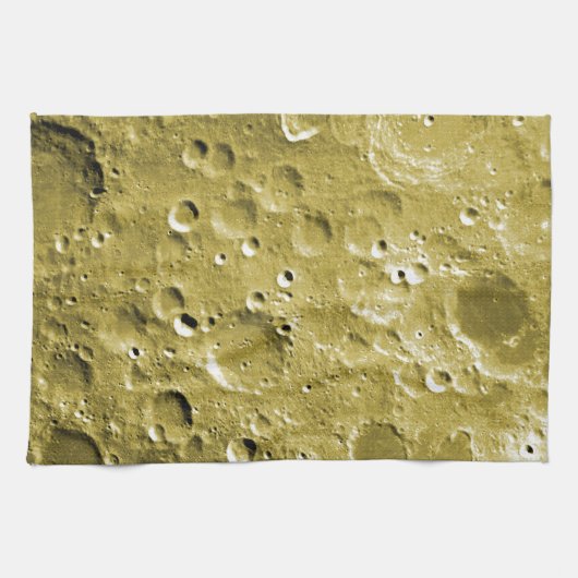 Oppervlak van de maan theedoek (Horizontaal)