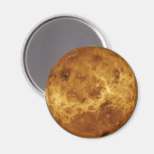 Oppervlak van de planeet Venus Magneet (Voorkant / Achterkant)