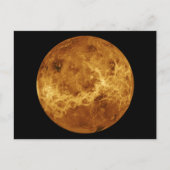 Oppervlak van de Planet Venus Briefkaart (Voorkant)